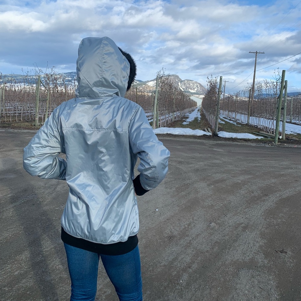 Silver Empyre vallerd winter jacket size medium